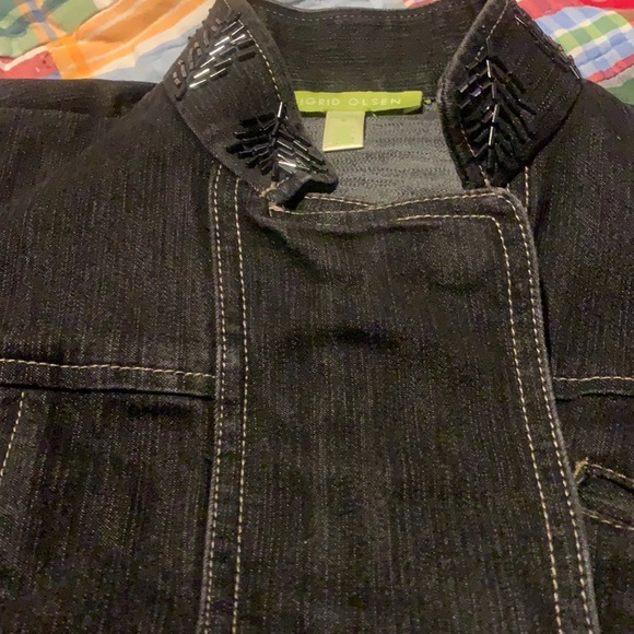 Sigrid Olsen denim jacket - Picture 3 of 8